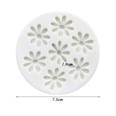 Molde Silicona Margaritas Funky x 7